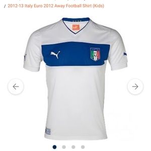 2012-13 Italy Away White Soccer Jersey